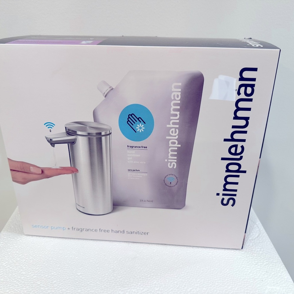 Simple Human Sensor Pump with Soap